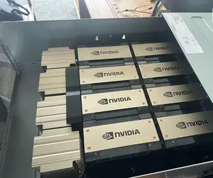 Super micro ai deep learning gpu sever case for Nvidia tesla PCIE H100 80G graphics card