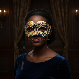 Venise demi-visage en plastique carnaval fête masque déguisement pour <span class=keywords><strong>bal</strong></span> <span class=keywords><strong>masqué</strong></span> Halloween décoration vénitien Costume léger - Product Image 1