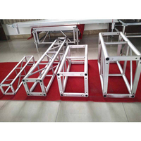 Pilier en aluminium mobile réglable de botte de toit de podium pour le système de Concert avec l'étape pour la botte extérieure d'étape d'événement