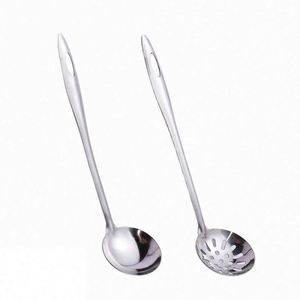 Accesorios de Cocina para Hotel, Cucharón para Sopa de Acero Inoxidable 201/410, Cucharón de Servicio con Mango Largo para Buffet - Product Image 4