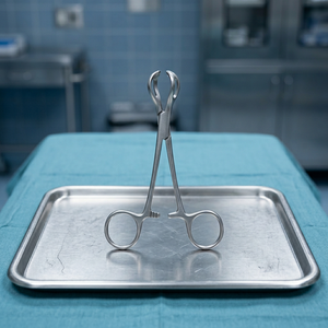 Lane Tissue Forceps 130mm Stainless Steel Manual Surgical Reusable - Product Image 2