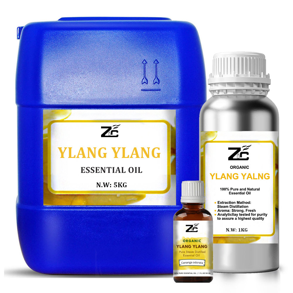 Ylang Ylang Essential Oil 100% Pure Natural Plant Extract Ylang Oil for Massage Aroma Diffuser Bulk Supply