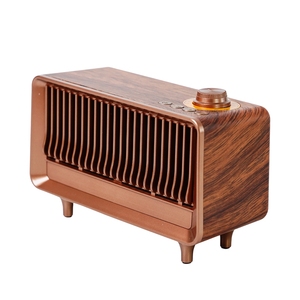 Radio FM Clásica Retro de Escritorio, Receptor de Radio Portátil Recargable, Altavoz Estéreo AS25 - Product Image 1