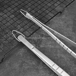 ที่คีบอาหารสแตนเลส <span class=keywords><strong>Suisen</strong></span> ขนาด 12 นิ้ว ด้ามยาว เป็นมิตรกับสิ่งแวดล้อม ใช้คีบบาร์บีคิว น้ำแข็ง สลัด คุณภาพสูง - Product Image 5