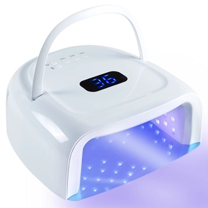 Recargable 60W Portable Cordless Lamp for Nails <b>with</b> LCD Display Manicure UV LED <b>Light</b> Rechargeable LED Gel Nail Lamp UV - Product Image 2
