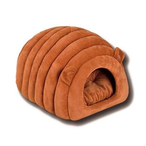 Lit pour animaux de compagnie en coton PP de style japonais, chaud et respirant, pour chats et chiens, utilisation en intérieur en hiver, lavable en machine, aucun assemblage requis - Product Image 5