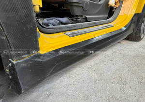 Faldones Laterales Anchos de Fibra de Carbono Ligera Tipo EPA para Fiat 500 S3, Instalación Directa - Product Image 2