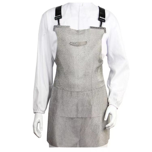 Delantal protector de malla de acero inoxidable 304 resistente al corte de cuchillos delantal de malla de alambre de anillo tejido para carniceros - Product Image 3