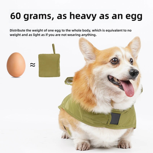 <span class=keywords><strong>Chubasquero</strong></span> de poliéster nuevo con logotipo personalizable y sombrero reflectante, Poncho impermeable <span class=keywords><strong>para</strong></span> perros grandes y mascotas, venta al por mayor, <span class=keywords><strong>perro</strong></span> ligero - Product Image 6