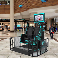 Fabricant de VR Centre de divertissement Machine VR Jeu de réalité virtuelle multijoueur Chaise double 360 VR Machine de jeu d'aire de jeux intérieure