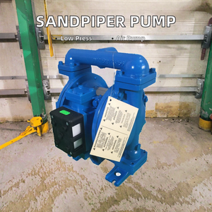 Pompe pneumatique à double diaphragme Warren <span class=keywords><strong>Rupp</strong></span> Sandpiper 1-1/2'' AM OEM basse pression, membrane NBR, aluminium, 500 HP - Product Image 2