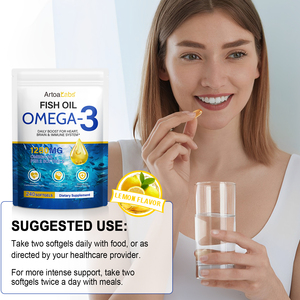 ArtoaLabs Paquete Personalizado al por Mayor de 240 Cápsulas Blandas de Aceite de Pescado, Suplemento para Fortalecer el <span class=keywords><strong>Cerebro</strong></span> y el Sistema Inmunológico - Product Image 4