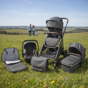 Cochecito Doble Plegable Multifuncional OEM ODM para Bebés y Niños Pequeños, Carrito <span class=keywords><strong>de</strong></span> Viaje para Gemelos Recién Nacidos, Conjunto <span class=keywords><strong>de</strong></span> Cochecito para Bebés - Product Image 1