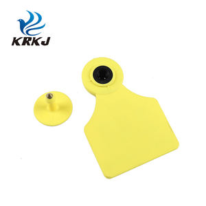 ICAR 인증 <span class=keywords><strong>RFID</strong></span> 134.2Khz ICAR LF 전자 귀 태그 비주얼 전자 소 양 귀 태그 - Product Image 6