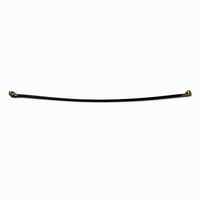 Câble coaxial RF personnalisé U.FL vers U.FL, assemblage de câble de raccordement à 90 degrés avec connecteur plaqué or, fil interne OEM ODM pour module IoT GPS