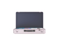Hub de divertissement portable de 27 pouces avec écran tactile, haut-parleurs doubles de 45 W, Wi-Fi Bluetooth, étui de transport pour le divertissement en déplacement