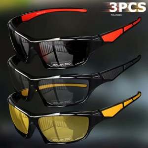 Lunettes de soleil polarisées UV400 personnalisées avec logo pour sports de plein air, hommes et femmes, pour alpinisme, pêche, course à pied, cyclisme - Product Image 3