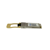 QSFP56 200G Transceiver Optik Multi-mode 850nm 100M Modul Optik Serat Tunggal MPO