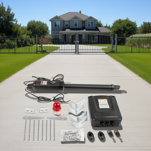 Abrepuertas Automático para Puertas Batientes Dobles, Capacidad de 660 Libras, 18 Pies de Largo, Alimentación CA, 50W, Apertura Automática por Empuje y Tracción, Control Remoto para Puerta - Product Image 2