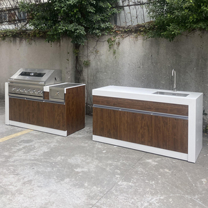 Prezzo di fabbrica <span class=keywords><strong>cucina</strong></span> esterna Free Standing in acciaio inox Patio estate all'aperto accessori per la <span class=keywords><strong>cucina</strong></span> con barbecue Grill per il partito - Product Image 3