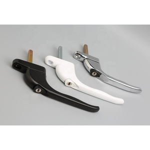 Oem החוצה פתיחת חלון קו ידית ידית אלומיניום באבץ כרום שחור לבן-דלת וידית חלון - Product Image 2