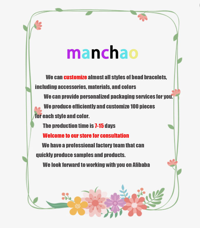 Bracciali con perline