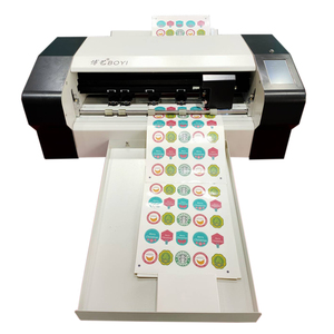 Kích thước nhỏ tự động Vinyl Sticker phẳng cắt <span class=keywords><strong>1</strong></span> năm bảo hành Vật liệu Flex cắt cho Máy vẽ khổ lớn - Product Image 4