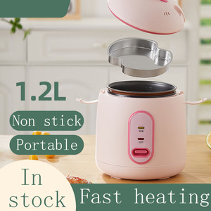2023 New 1.2L Mini Rice Cooker for Home and <b>Kitchen</b> Smart Appliances Thermal Insulation Small Rice Coker Smart Reservation - Product Image 1