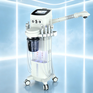 Máquina de dermoabrasión con agua 9 en 1, equipo facial con chorro de oxígeno, sistema profesional de rejuvenecimiento de la piel para el cuidado de la belleza en salones. - Product Image 4