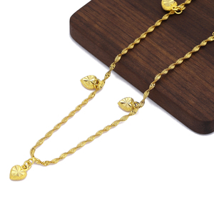 Cavigliere Jxx in Stile Semplice Placcate in <span class=keywords><strong>Oro</strong></span> 24k per Donne, Gioielli di Moda di Alta Qualità - Product Image 3