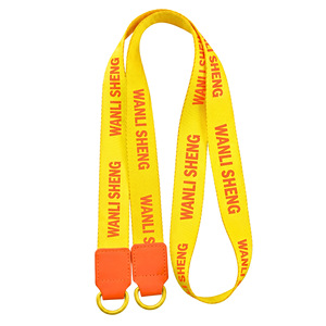 Custom <b>Polyester</b> Double Sided Jacquard Phone <b>Lanyard</b> With Logo Printing Multicolor Corporate Gift Neck Strap Sewing Accessory - Product Image 2