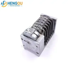 Máquina Numeradora JIAOBU de 6 Dígitos, 4x8, Acero Inoxidable 304, Fuente Romana, con Tinta UV, Nueva Impresión Offset, 2 Números - Product Image 2