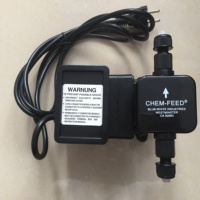 Pompe de dosage à base de chlore pour piscine, alimentation automatique de liquide à base de produits chimiques et de chlore pour piscine