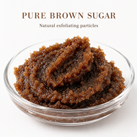 Gommage corporel au café Arabica 100% biologique avec aloe vera et huile de coco, exfoliant naturel pour peaux normales, gommage au café au sucre brun