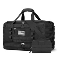 Sac de voyage extérieur avec séparation sec-humide, sac de voyage extensible pour courts séjours, sac de rangement pour bagages homme et femme