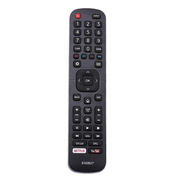 Universal EN2B27 TV Smart Remote Control Replacement for Hisense LCD TV 32K3110W 40K3110PW 50K3110PW 40K321UW 50K321UW 55K321UW