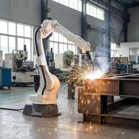 Robot de Soldadura Industrial de Alta Precisión de 6 Ejes, Carga Útil de 10 kg-30 kg, Alcance de 1440 mm-2010 mm para Soldadura por Arco Automatizada y Pulido