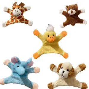 Alta qualidade bicho empalhado em forma ímãs mini pendurado brinquedo recheado animais plush ímã geladeira animal