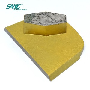 Herramientas de Pulido de Diamante SANG, Directo de Fábrica, 25 #   30 #   40 #   60 #   Bloque de Diamante Segmentado con Unión Metálica para Pulir Pisos de Concreto - Product Image 3