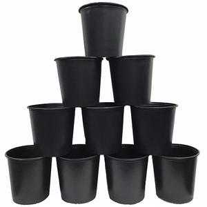 Wholesale 3 Gallon Black Plastic Tree Pots Nursery Planting Pot Nursery Pots