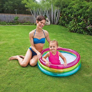 <span class=keywords><strong>INTEX</strong></span>-Piscine <span class=keywords><strong>Gonflable</strong></span> Ronde pour Bébé, <span class=keywords><strong>Baignoire</strong></span>, Sable, Océan, Piscine à Boules, 57104 - Product Image 3