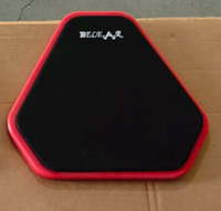 Pads de batterie d'entraînement personnalisés, fabricant ODM, formes et motifs variés pour la pratique de la percussion des débutants