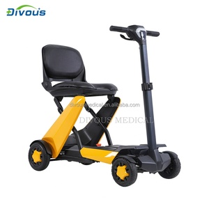 Scooter Eléctrico Plegable de Aluminio con Control Remoto de un Clic, Totalmente Automático, para Personas Mayores y con Discapacidad - Product Image 2
