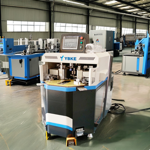 เครื่องเชื่อมมุมอลูมิเนียมแบบควบคุมด้วย PLC รุ่น YBKE Nine Axis Heavy Duty สำหรับทำหน้าต่างและประตูอลูมิเนียม ความสูงสูงสุด 180 มม. - Product Image 2