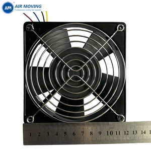 AM12025HB4W doble voltaje 50HZ 60HZ 115V 230VAC ventilador 15W13W Axial Muffin ventilador rodamiento de bolas 120x25mm ventilador de ventilación de refrigeración 4 cables - Product Image 5