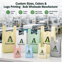 Sac de courses en PE durable et écologique, très vendu, pratique pour les commerces de détail et les supermarchés