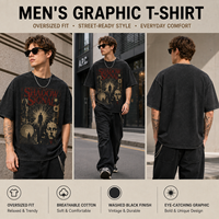 Kaos Pria Lengan Pendek Trendi Musim Panas, Model Longgar Gaya Retro Amerika, Motif Rantai Berwibawa, 100% Katun