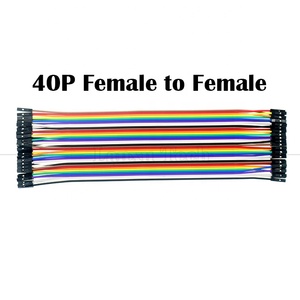 10cm 20cm 40 PIN dişi kadın Dupont Breadboard GPIO ahududu Pi Jumper tel kablo - Product Image 4