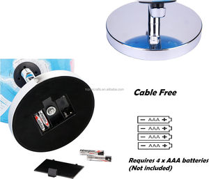 Luz de globo mundial de Pvc iluminada en 5 diámetros Base de metal Mapa político Globo Geográfico educativo <span class=keywords><strong>con</strong></span> lámpara - Product Image 5