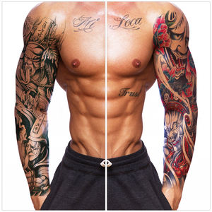 สติกเกอร์รอยสัก TQB กันน้ำ ลายสักชั่วคราวสำหรับติดแขน ไหล่ อก ลายสักเท่ๆ ปิดรอยสัก  สติกเกอร์ติดตัว ขายดี - Product Image 3